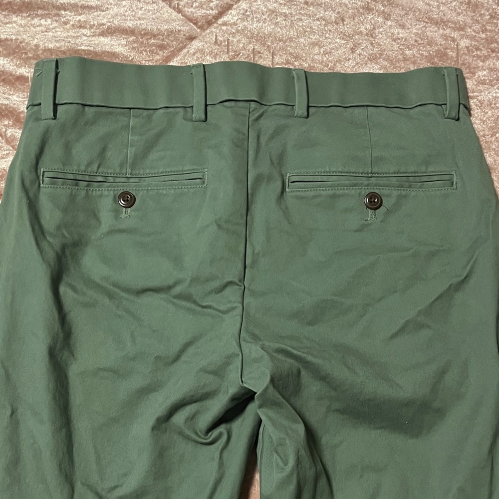 GAP Women's Green Straight Leg Pants - Picture 5 of 6